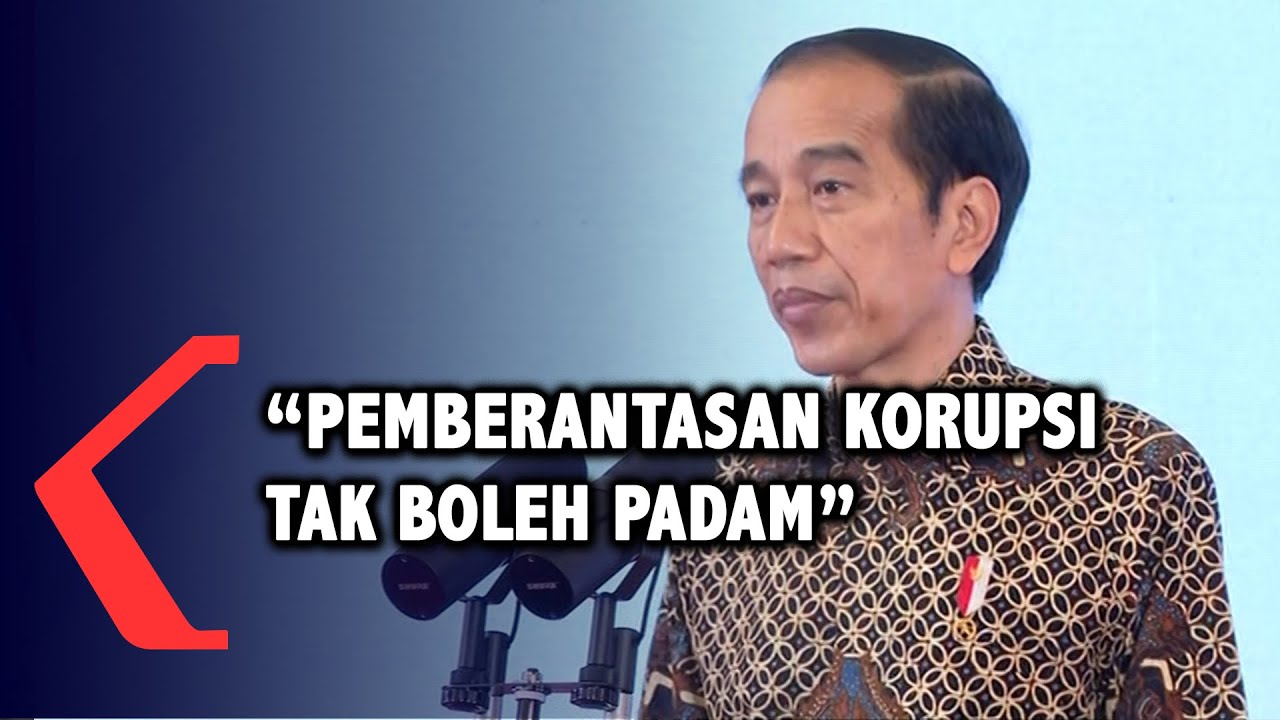 Pidato Lengkap Presiden Jokowi di Hari Antikorupsi Sedunia