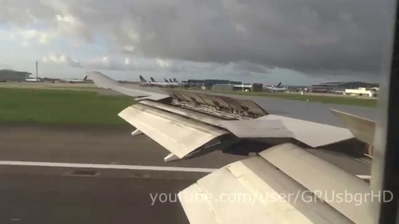 |HD| Vôo BA246 Guarulhos - London Heathrow