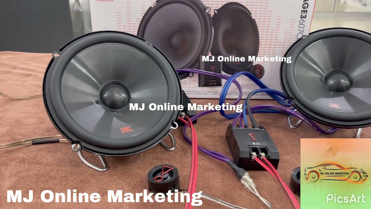 JbL Stage 3 607 CF 6.5 inch component set ** Bass Test + Sound Clarity Testing