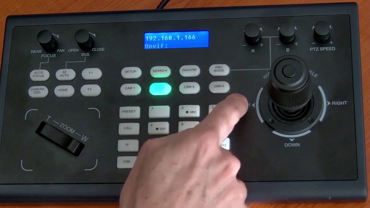 Minrray KBD PTZ Controller - Hands On with the KBD2000