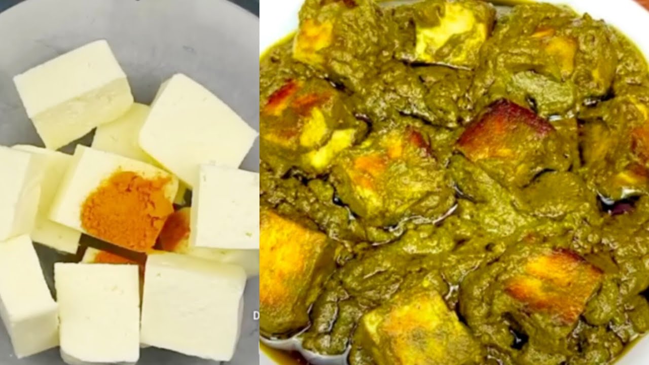 পালং শাক দিয়ে পনীরের এই দুর্দান্ত রেসিপি টা থাকলে, মাছ, মাংস লাগবে না ll palack paneer recipe ll 