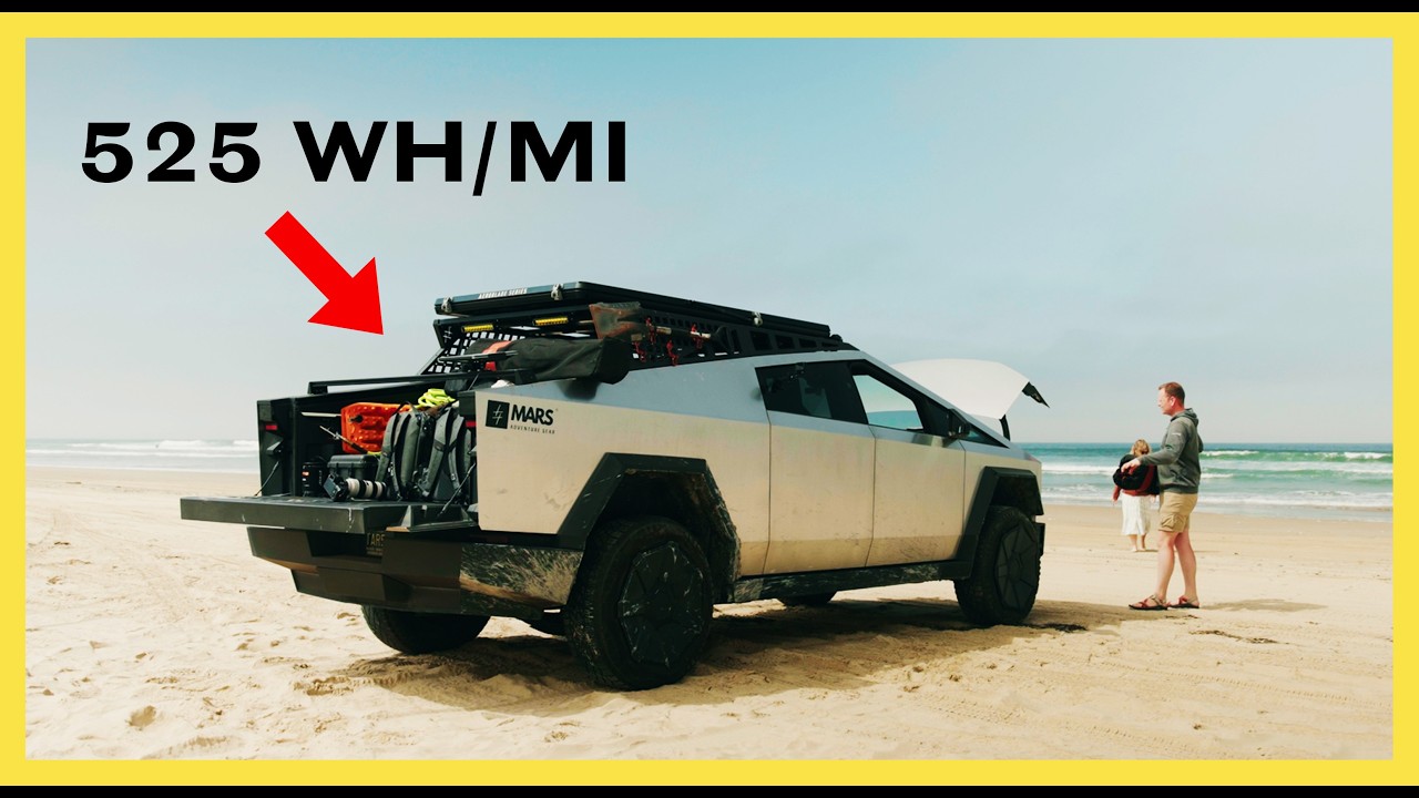 Taking a Look at the ULTIMATE Off-Road Cybertruck Build (It's good on range, too)