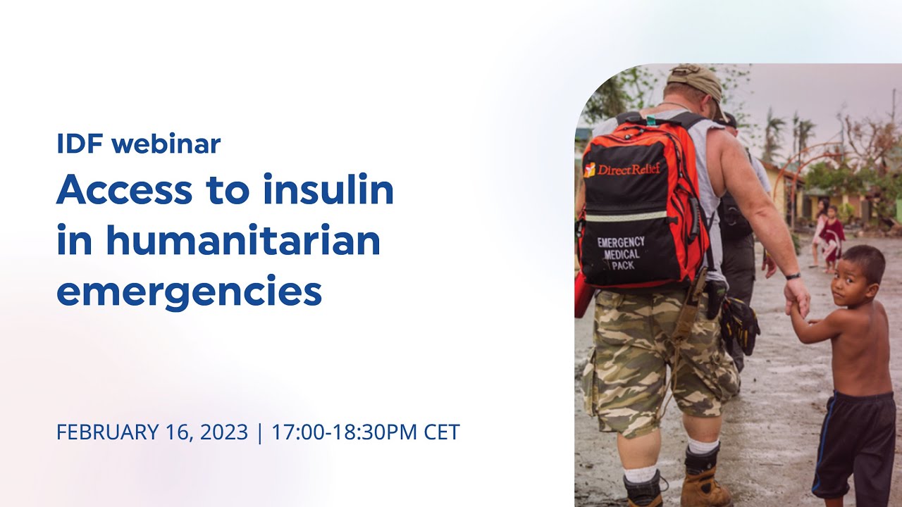 IDF webinar | Access to insulin in humanitarian emergencies