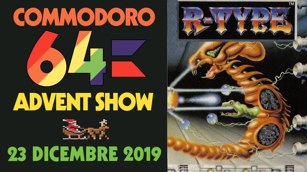 C64 ADVENT SHOW 2019 - 23 dicembre 2019: R-TYPE, la versione proto e il joystick mod a due pulsanti