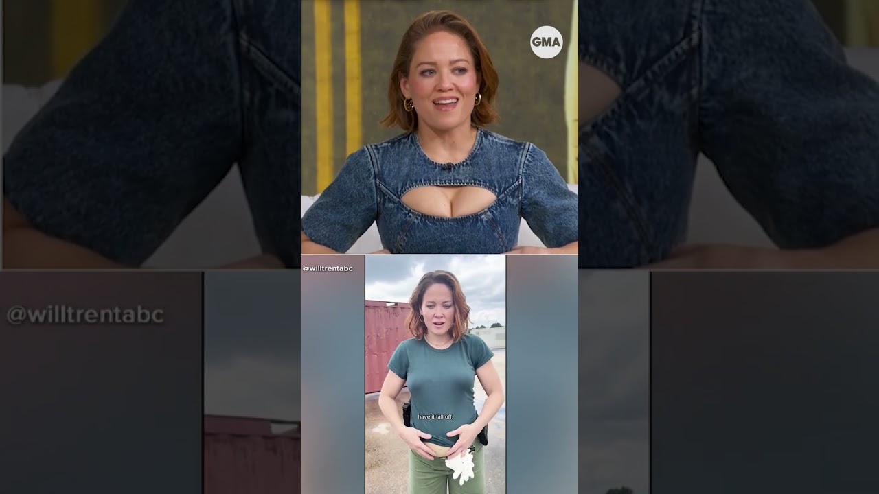 Erika Christensen on wearing a fake pregnancy belly for 'Will Trent'