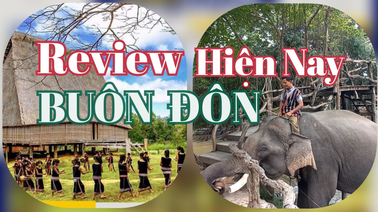 THAM QUAN TRỰC TIẾP KHU DU LỊCH BUÔN ĐÔN ĐĂK LĂK | CẦU TREO | VOI BUÔN ĐÔN | DL Đó Đây