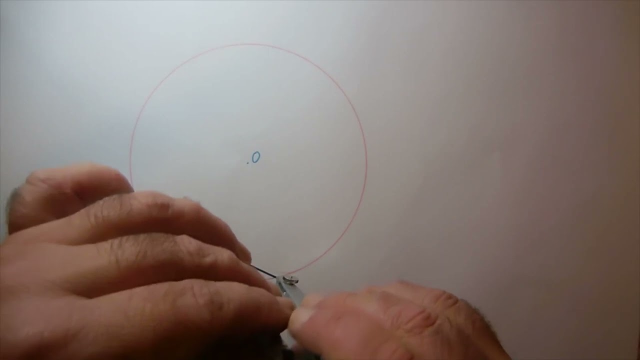 Triangolo isoscele data la circonferenza