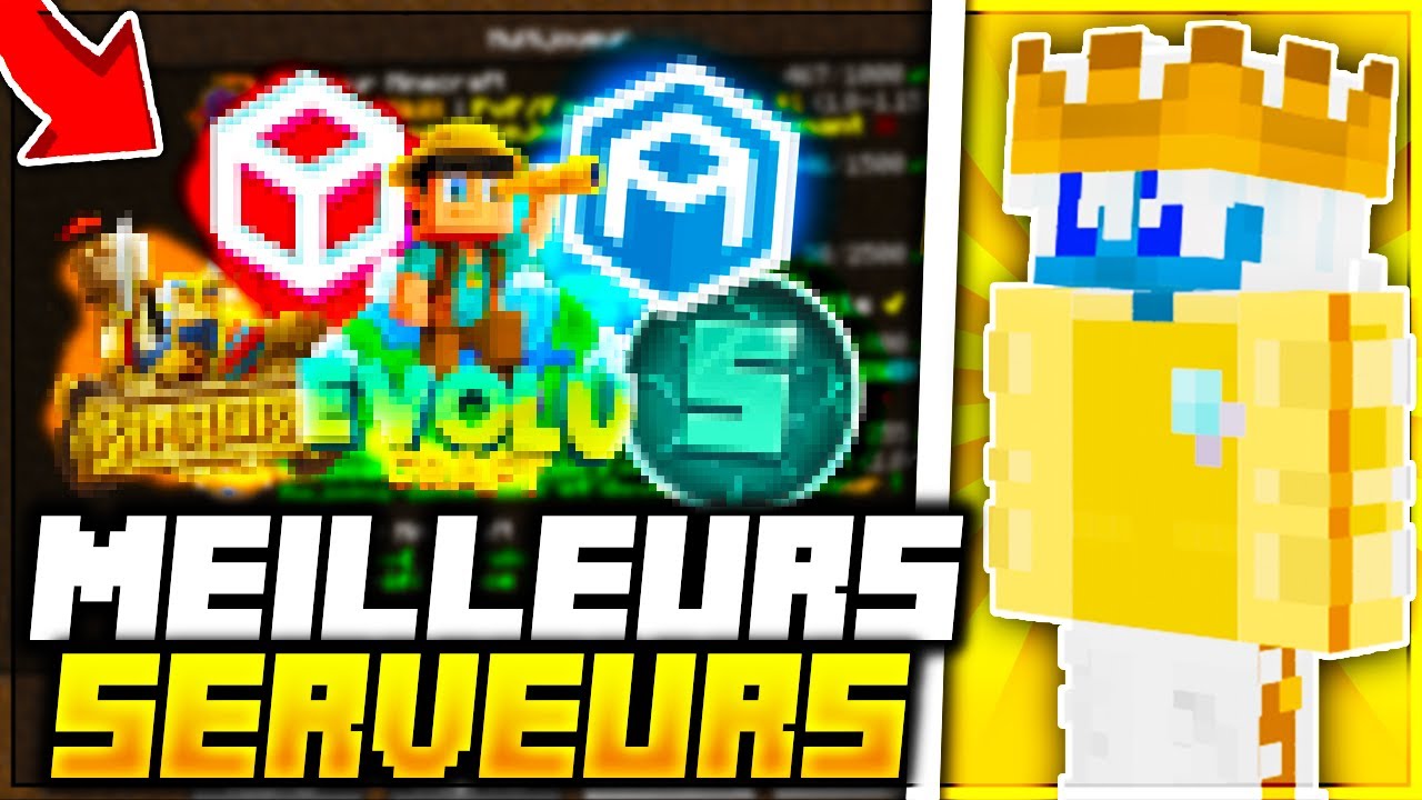 TOP 5 des MEILLEURS SERVEUR Minecraft Ouvert aux CRACK en 2024
