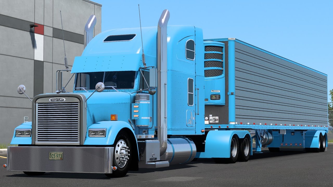 Freightliner Classic XL | Detroit Series 60 Lope Idle | ATS Mods | American Truck Simulator Gameplay