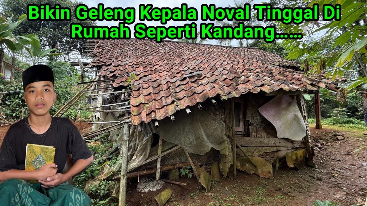 Viral Seperti Dunia Sinetron Tetapi Nyata Terjadi Noval Hidup Sendirian Di Rumah Seperti Kandang…