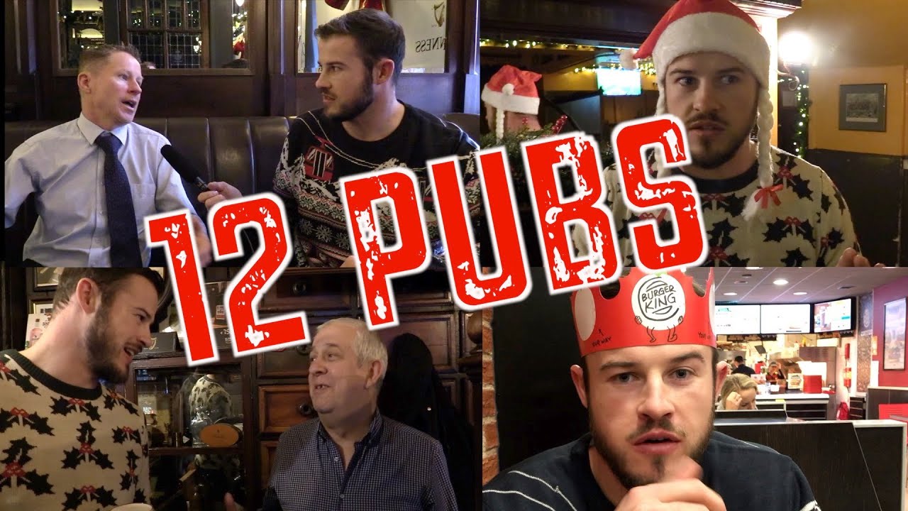 Guinness Guru takes on the 12 Pubs of Christmas