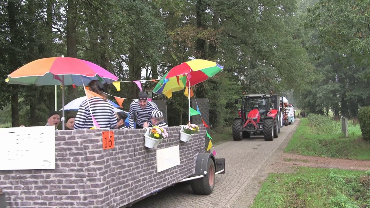 Bontestoet - optocht  Kotten Volksfeest 7 september  2018 Kotten Winterswijk