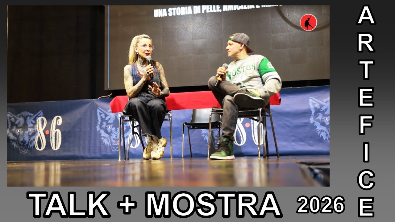 Artefice 2026 l' Arte dei tatuatori , Talk + Mostra completa a Milano Tattoo Convention