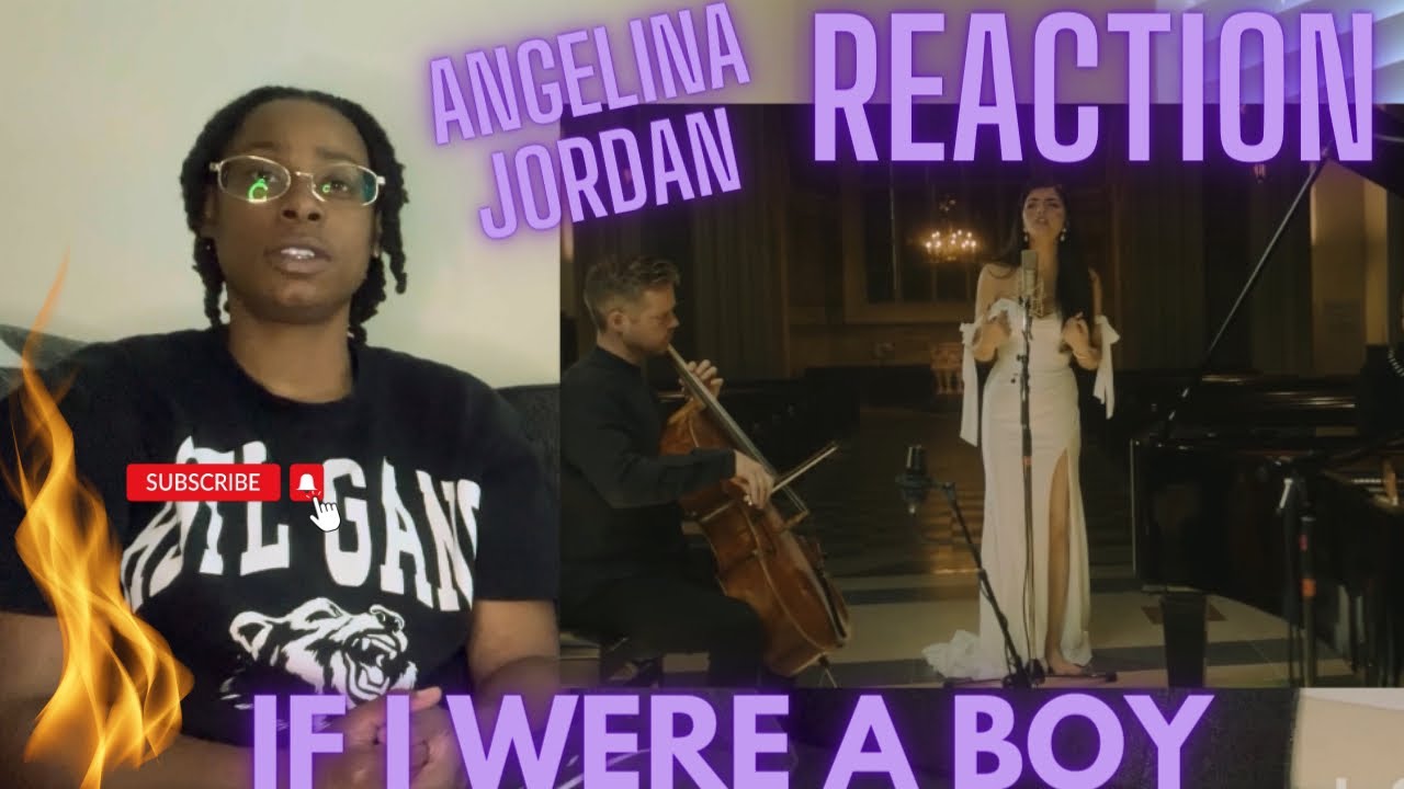 Angelina Jordan - If I Were A Boy Video REACTION! ❤️
