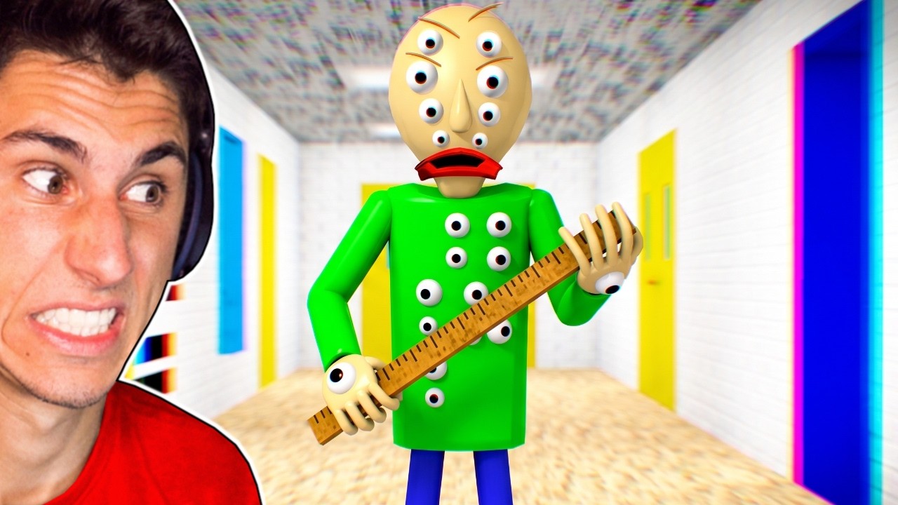BALDI HAS 10 EYES! (Impossible Mod)