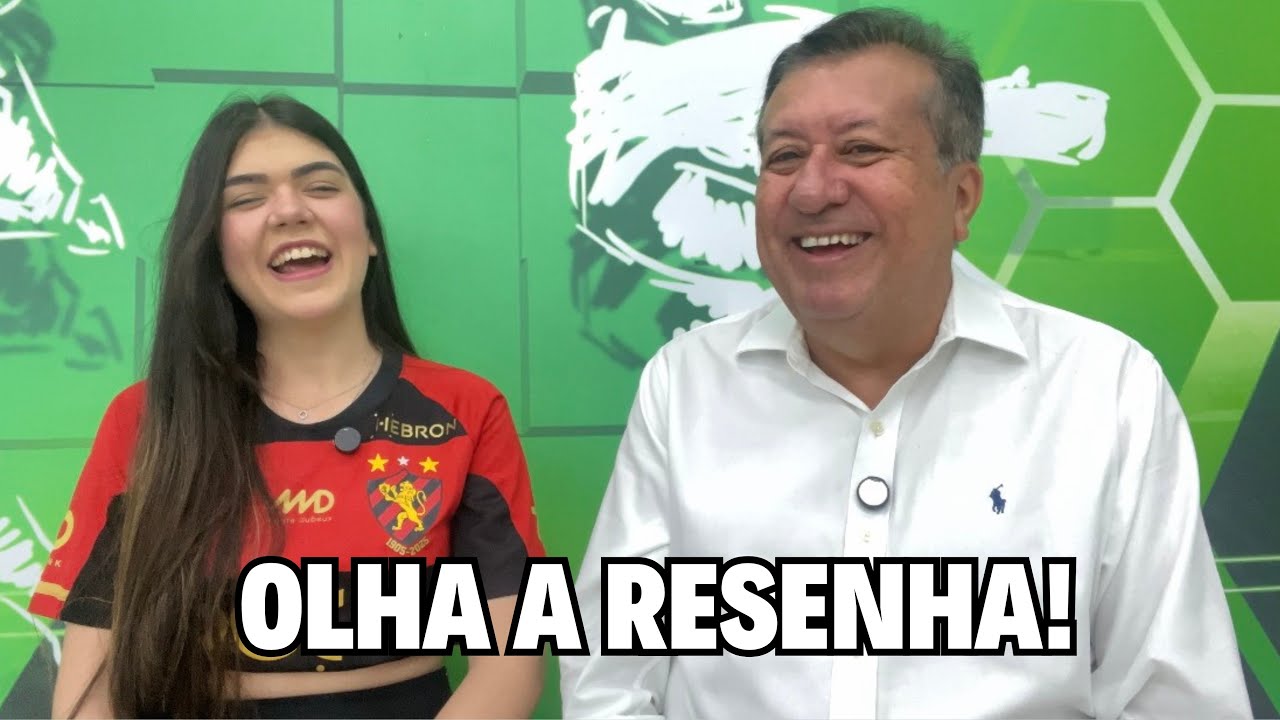 NA RESENHA COM GIULIA FERRO DO SPORT RECIFE!