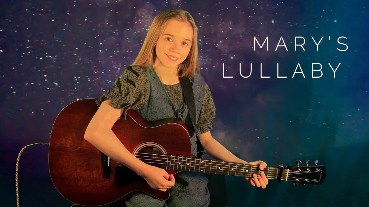 Mary's Lullaby | Acoustic & Electric Guitars | Sweet Christmas Song from LDS Children's Songbook