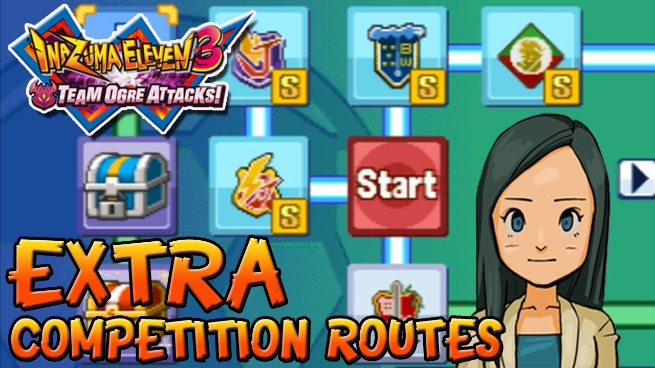 Давайте сыграем в Inazuma Eleven 3: Team Ogre Attacks! — Часть 59 — Дополнительные маршруты сорев...