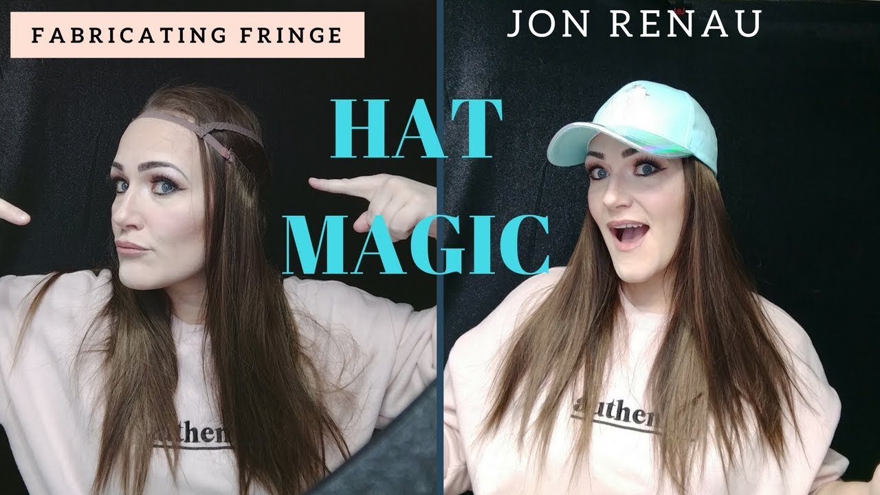 Jon Renau HAT MAGIC - Hat hair-piece for thinning/hairloss