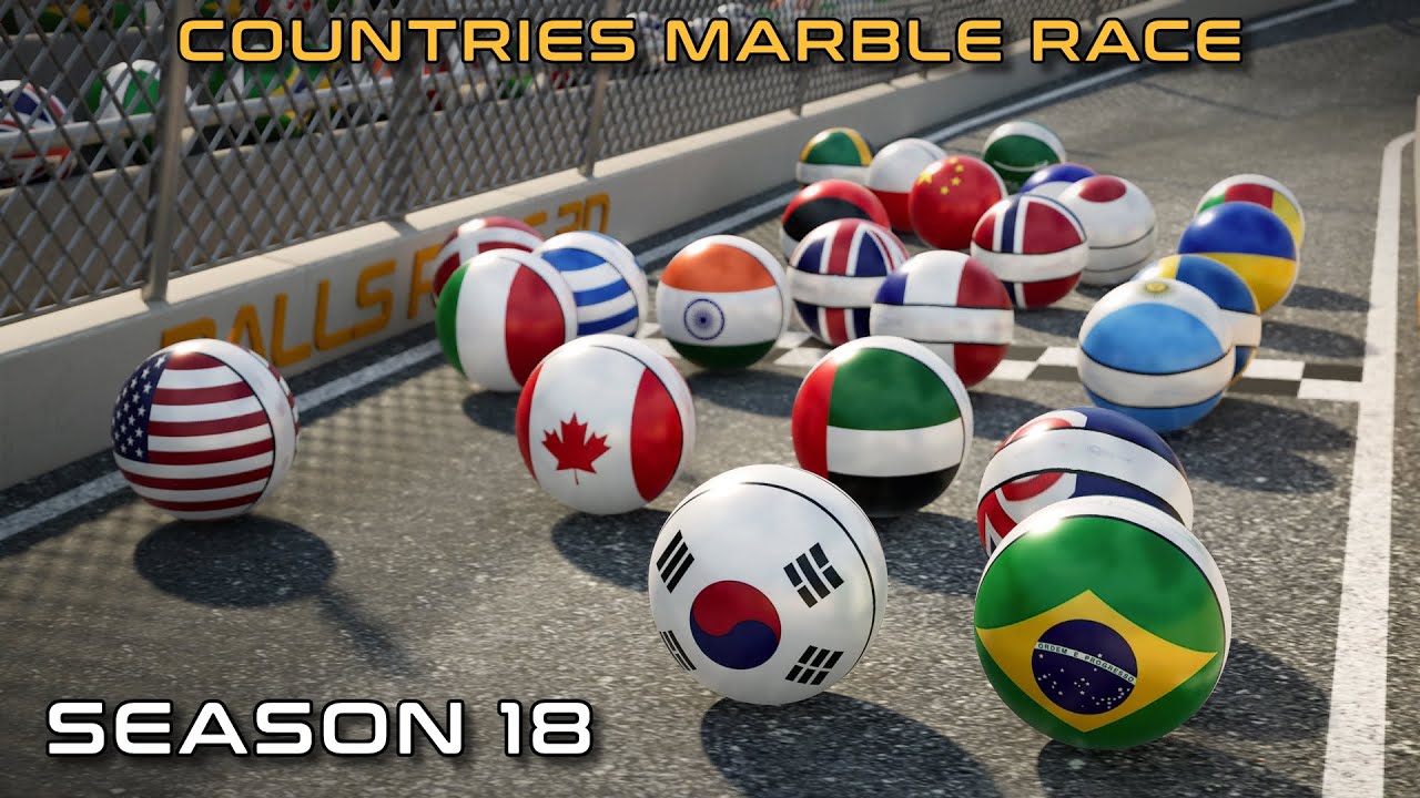 SEASON 18 - COUNTRIES MARBLE RACE
