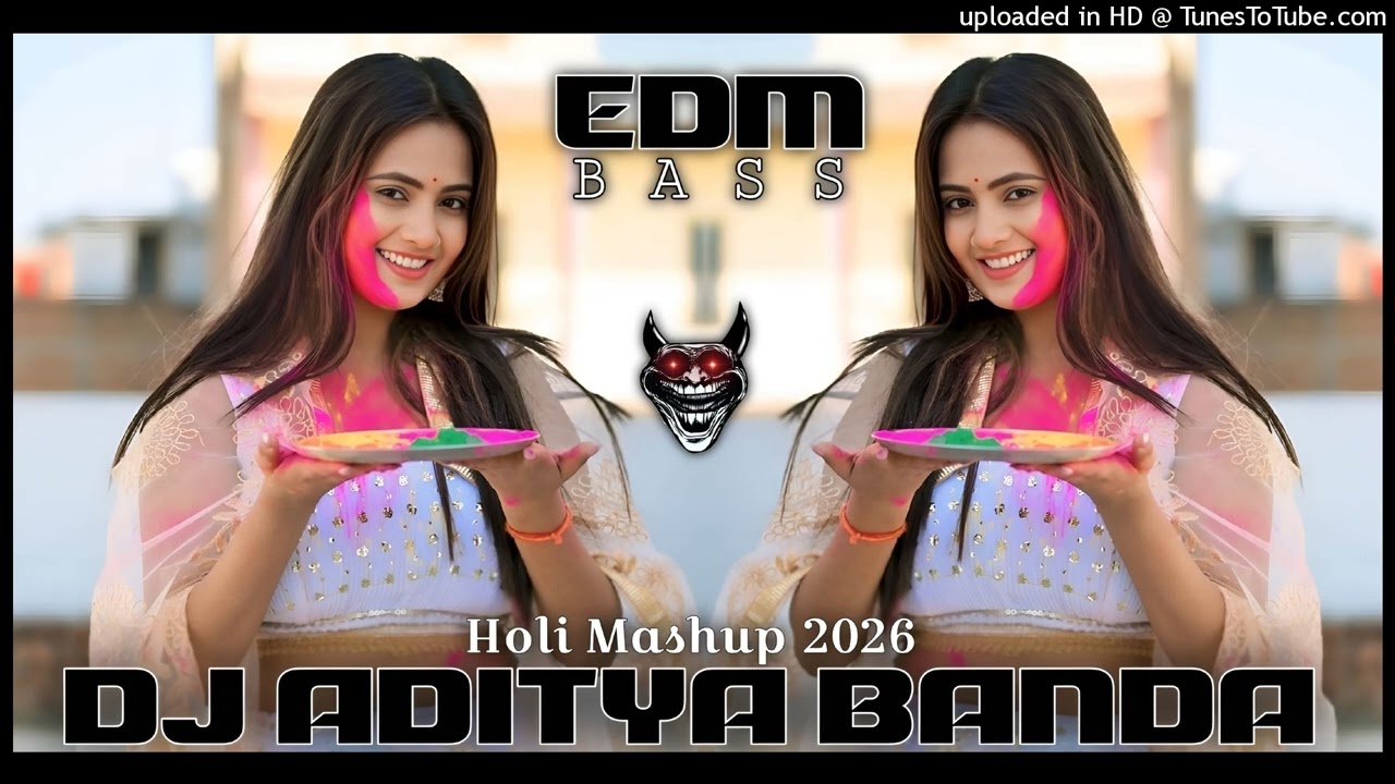 HOLI MASHUP 2026 🫟NEW EDM DROP BASS DJ SAGAR RATH DJ ANUJ BANDA DJ ADITYA BANDA DJ SHANI PAHADPUR