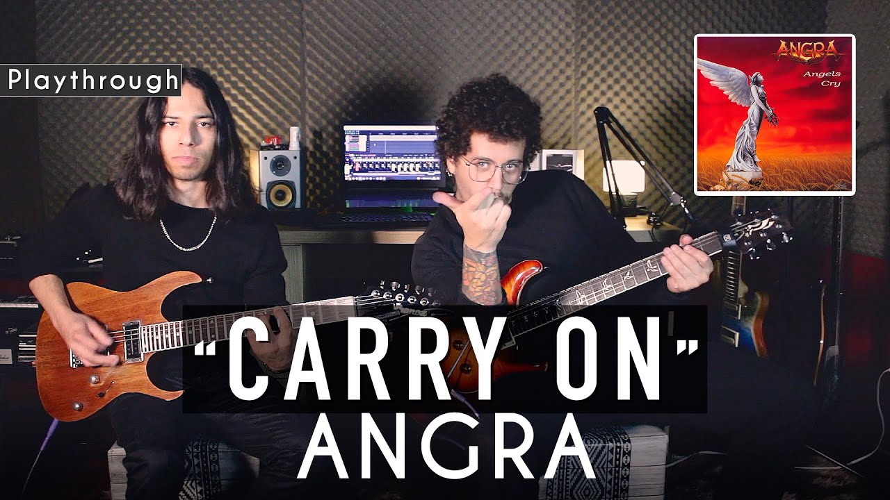 Angra - CARRY ON | Playthrough (Guitar Cover)