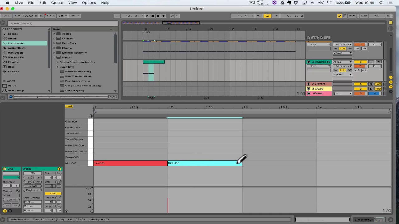 Additive Rhythm & Polymeter in Ableton Live 9