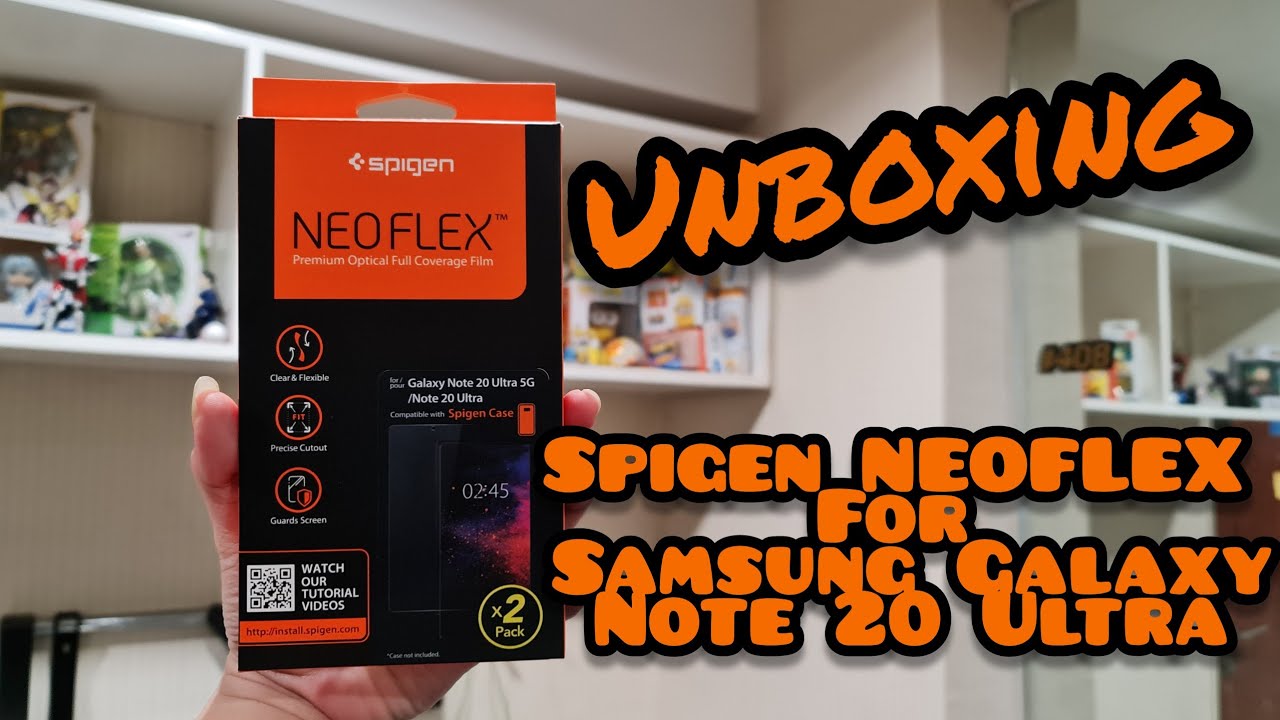 Unboxing Spigen NEOFLEX for Samsung Galaxy Note 20 Ultra