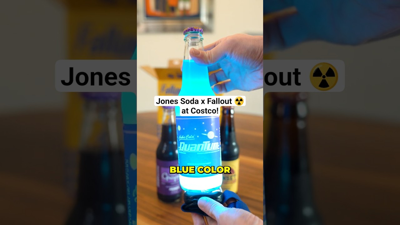 Costco Has Nuka-Cola Quantum Now?! Jones Soda x Fallout Review