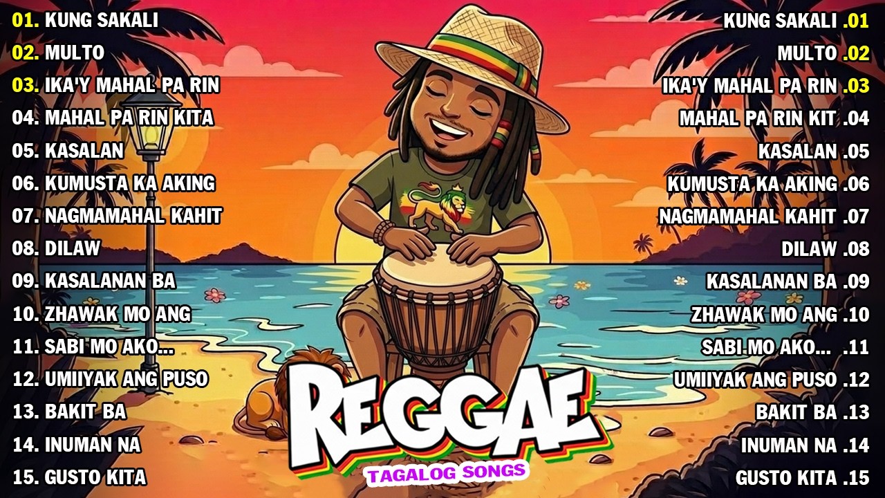 TAGALOG REGGAE LOVE STORY 💖 | RELAXING OPM NONSTOP PLAYLIST MIX