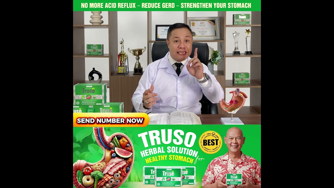 [Truso Feedback] Herbal stomach - a solution for symptoms of heartburn, bloating, reflux, and ulcers