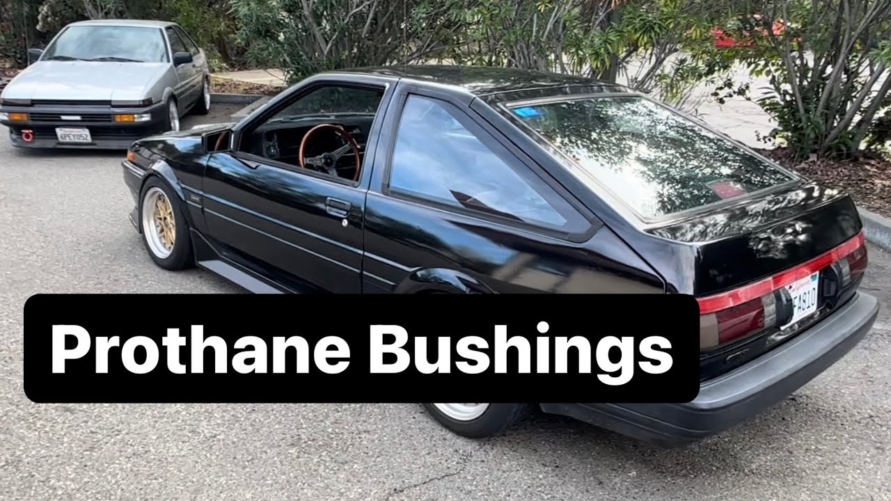 AE86 Prothane Bushings