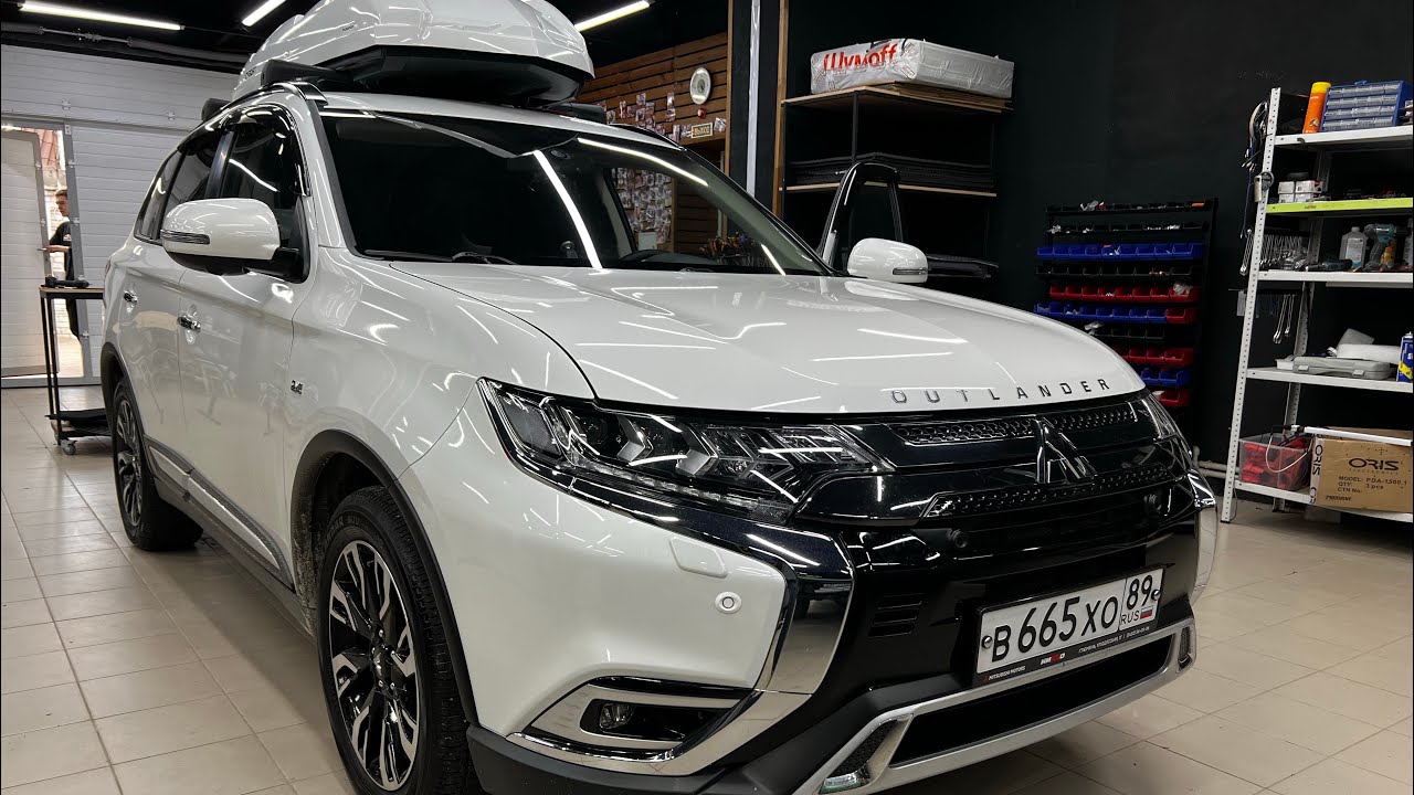Сабвуфер в нишу крыла 👌 Свободный багажник и отличный звук ✅ Аудиосистема в Mitsubishi Outlander