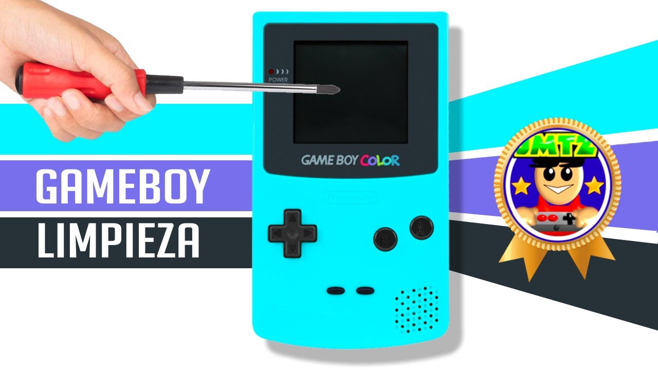COMO LIMPIAR UN GAMEBOY COLOR