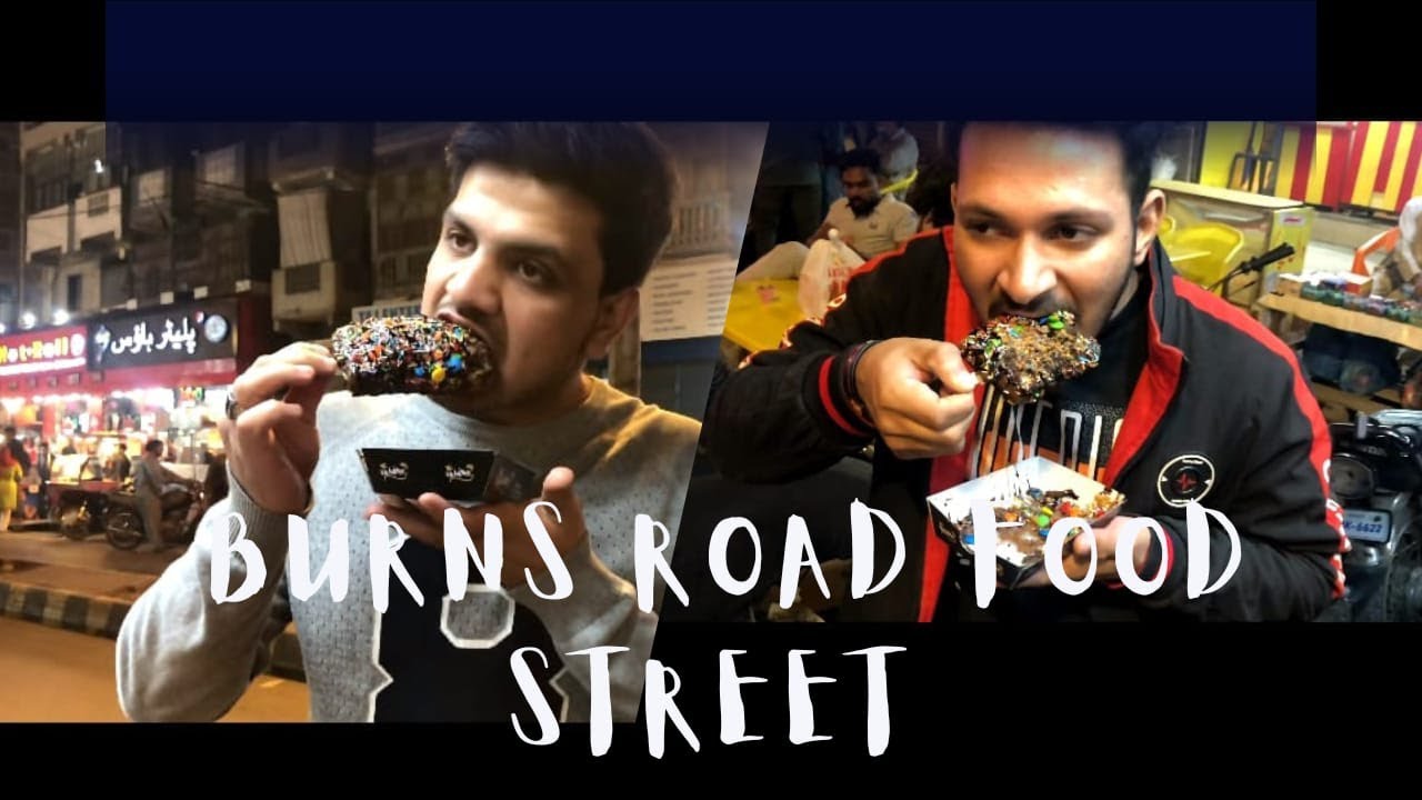 Burns Road Food Street Karachi #karachistreetfood #waffles