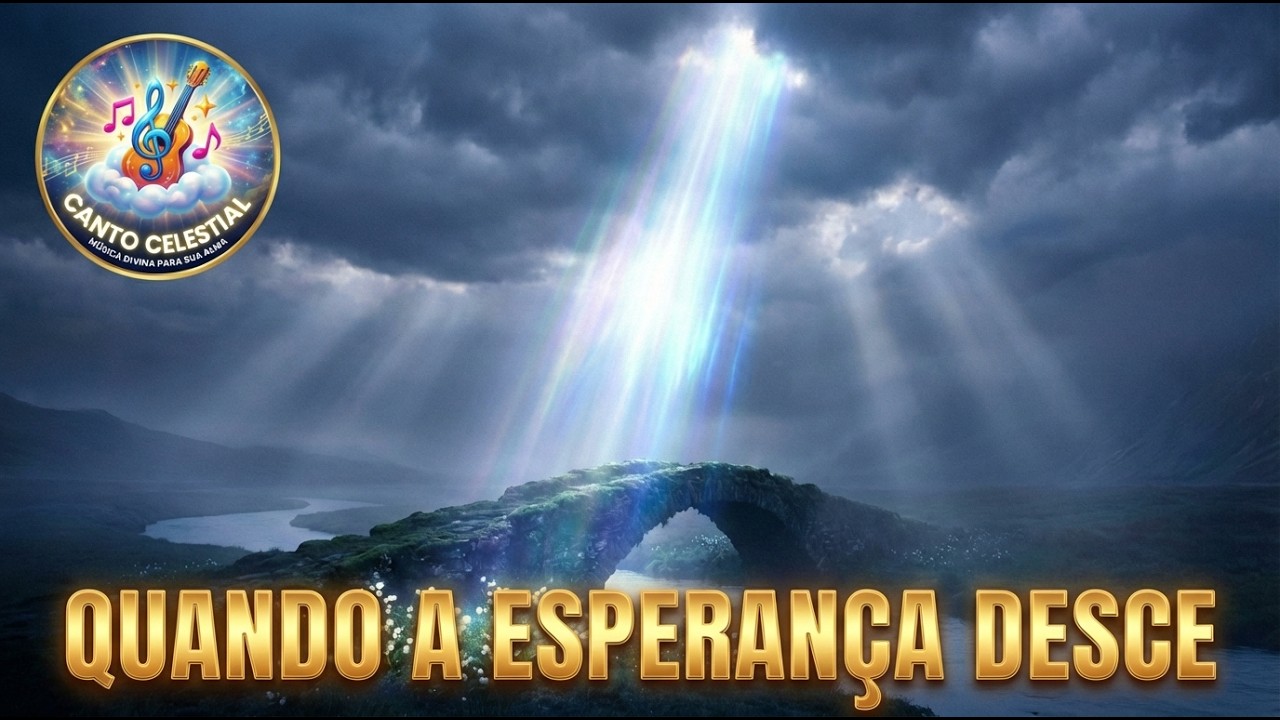 LOUVOR QUANDO A ESPERANÇA DESCE | #Cantocelestial #Fé #Motivação #Inspiração #Gospel #louvor