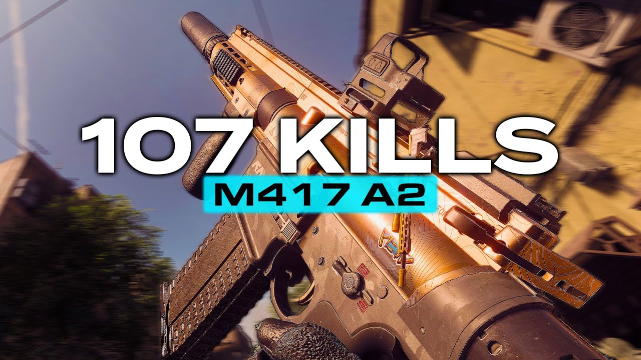 107 Kills with M417 A2 | Battlefield 6