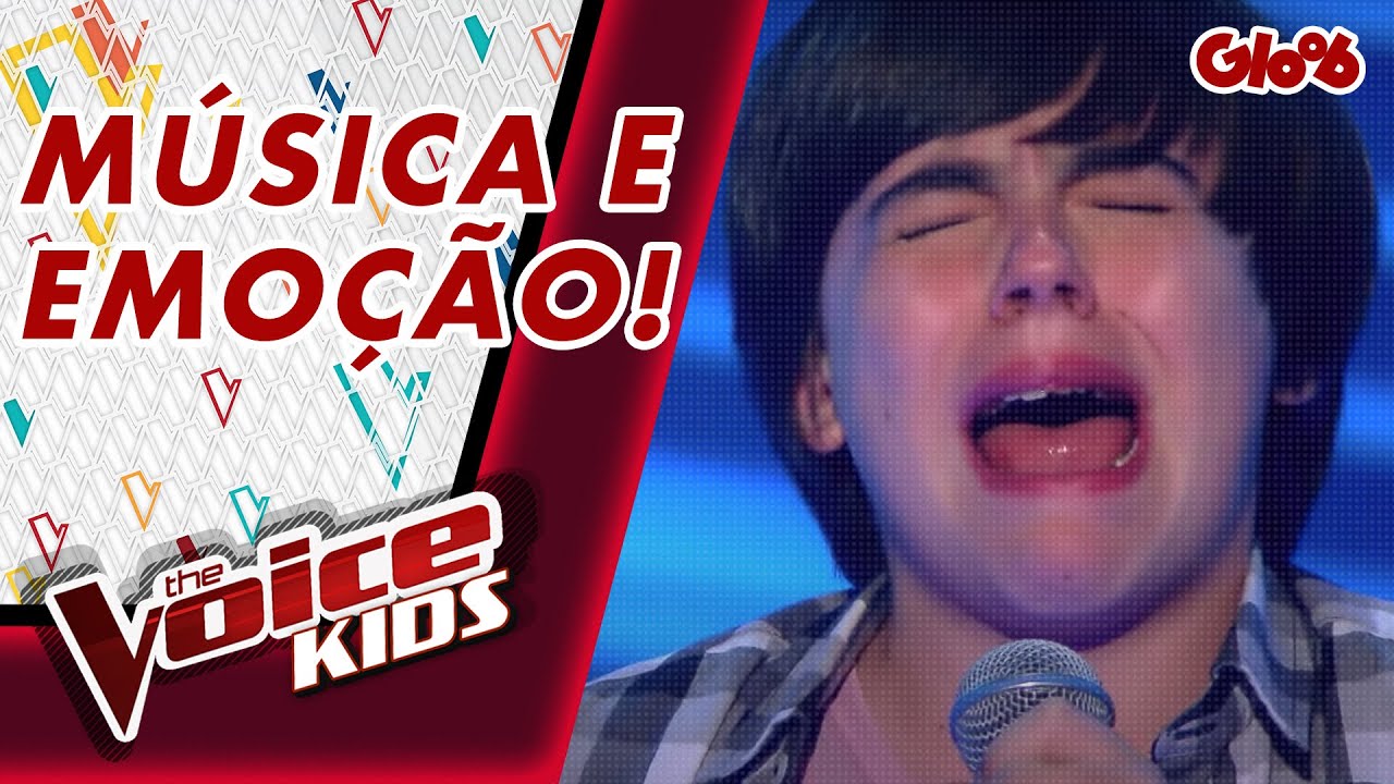 VOZES SELECIONADAS: JÁ TEVE CHORO E TUDO! | THE VOICE KIDS | Mundo Gloob