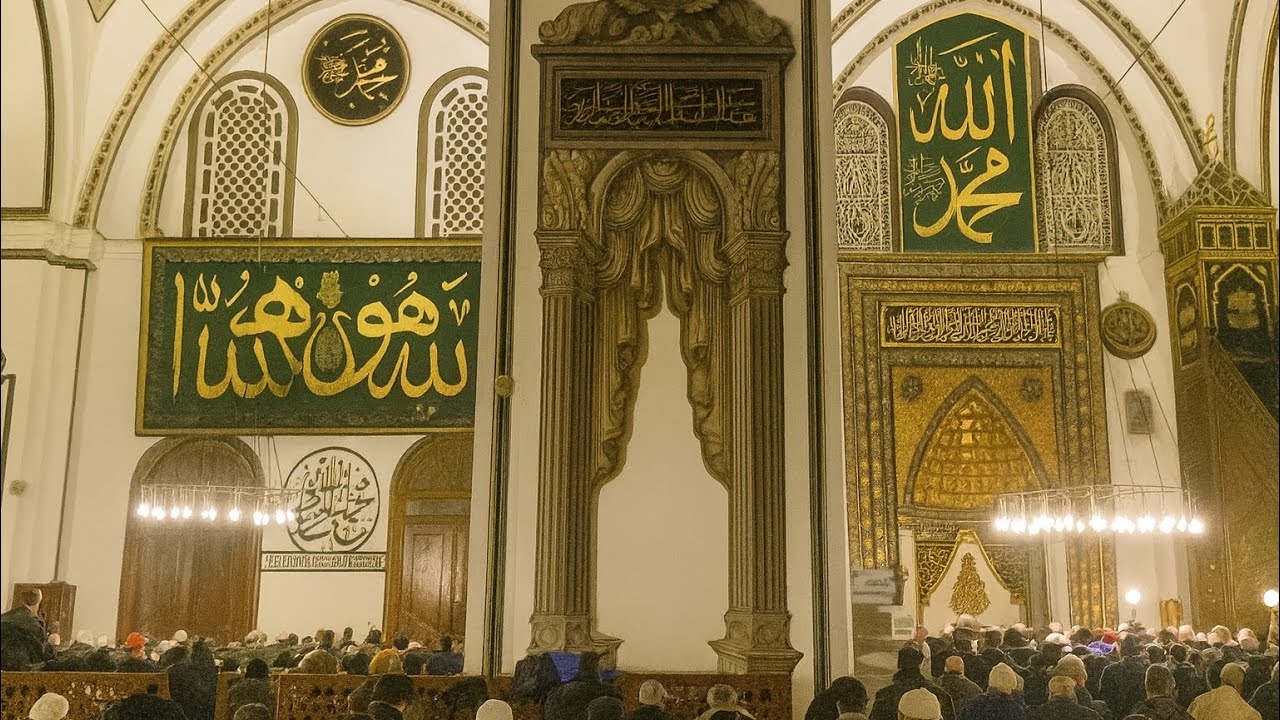 BURSA ULU CAMİİ İlahi, Esma-ül Hüsna ve Kur'an Tilaveti - 30 Kasım 2025 (10 Cemaziyelahir 1447)