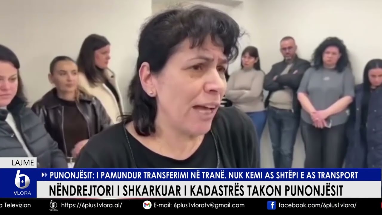 Nëndrejtori i shkarkuar i Kadastrës takon punojësit. Punojësit: I pamundur transferimi në Tiranë