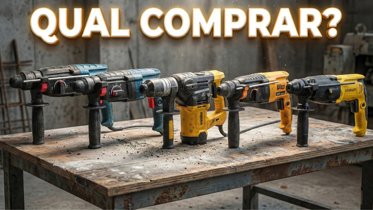 Top 5 Melhores Marteletes: Bosch, Makita, Vonder e Mais!