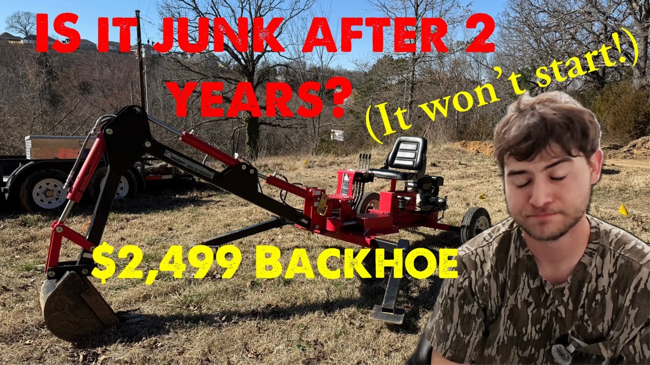 So, Here's The Truth About The Harbor Freight Backhoe.