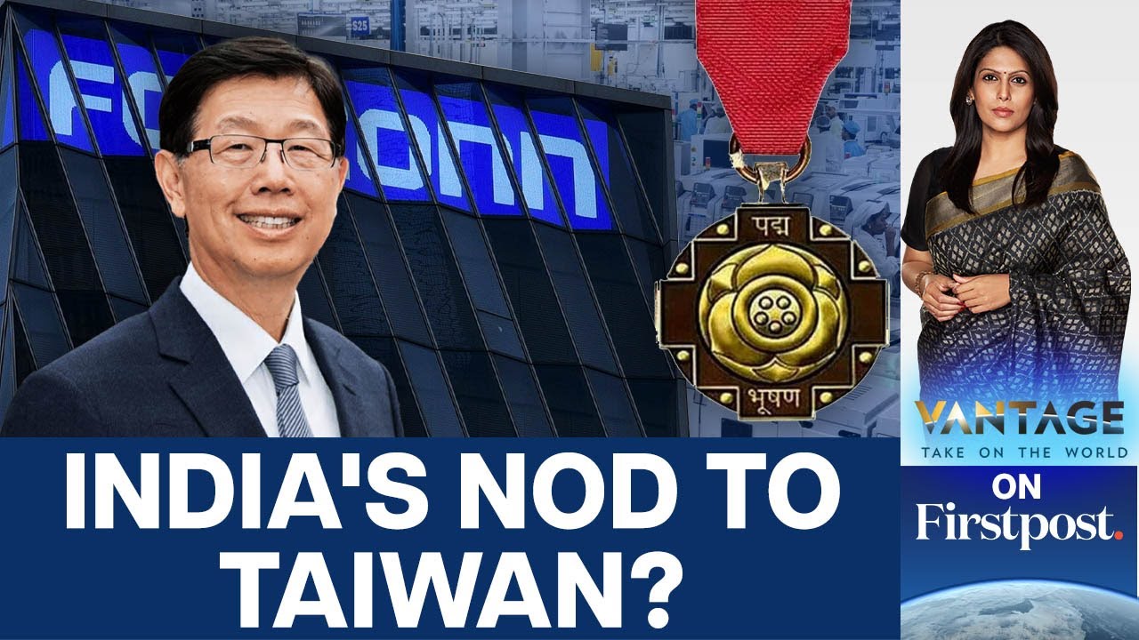 India Awards Padma Bhushan to Foxconn CEO | Vantage with Palki Sharma