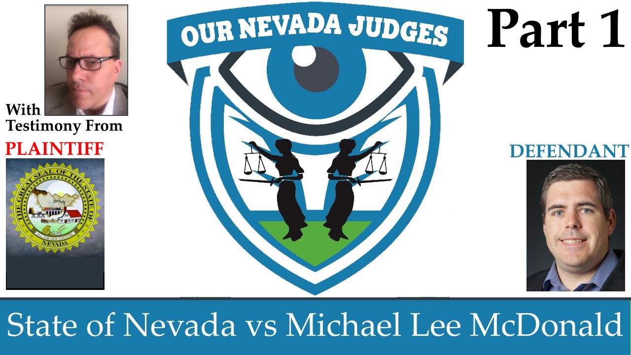 The State of Nevada vs. Michael McDonald, Part 1, January 7, 2020