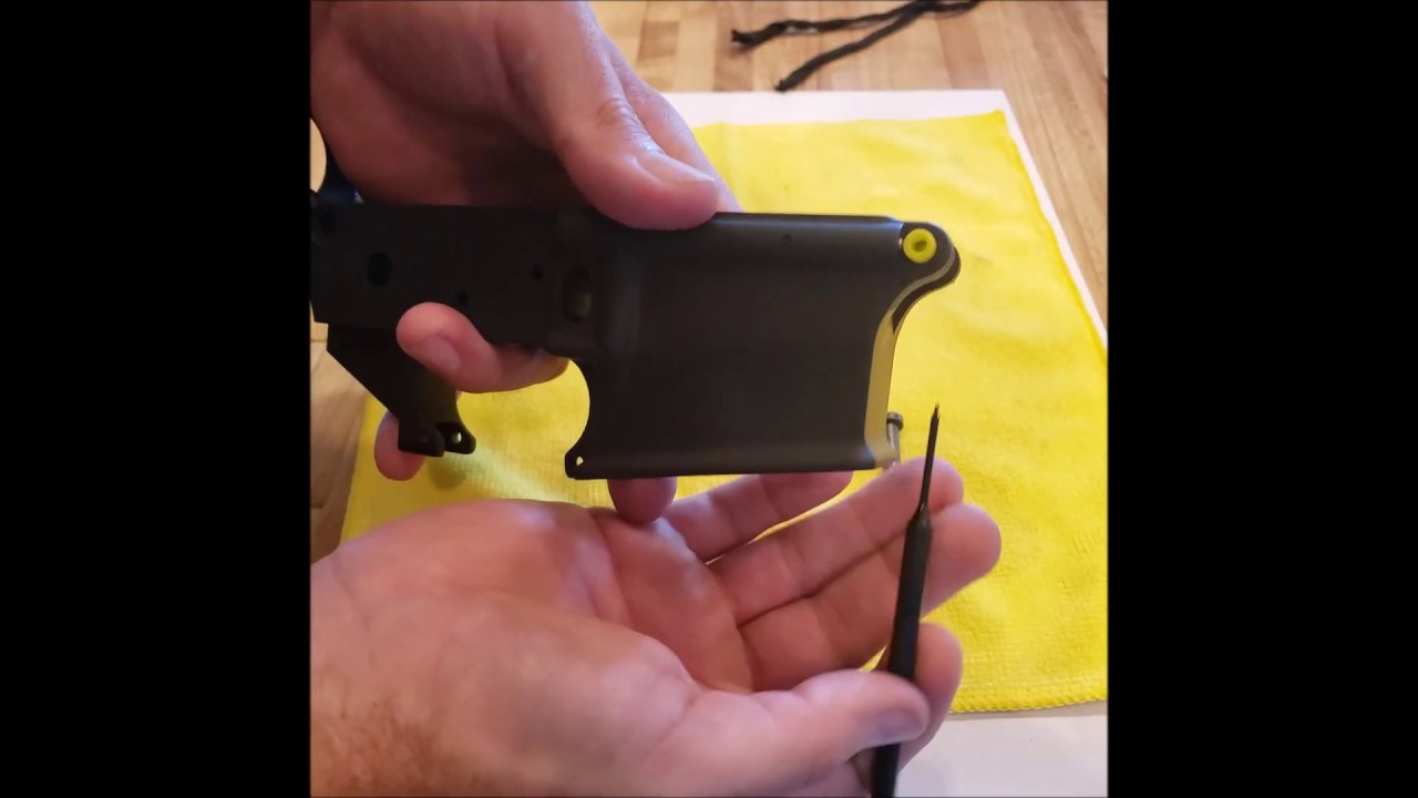 Easiest Way to install your AR-15 Roll Pin