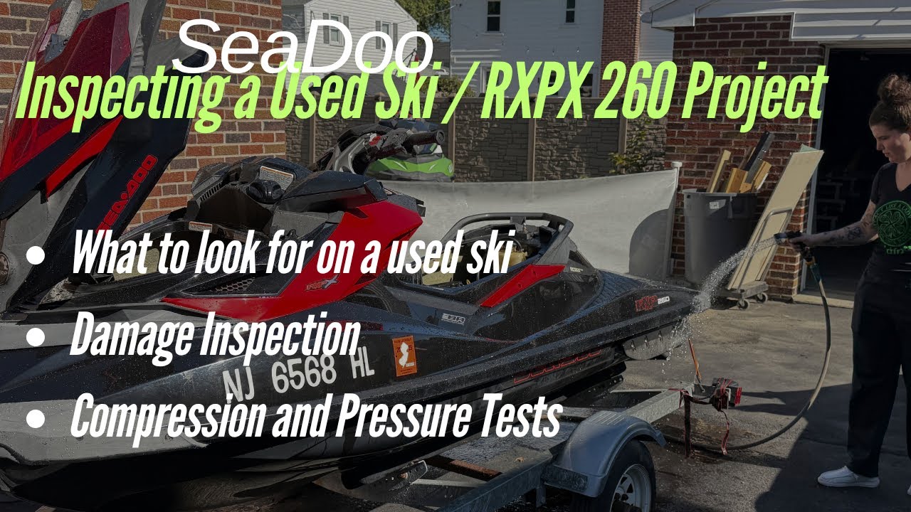 SeaDoo // Осмотр подержанных лыж / Проект RXPX 260. Часть 1