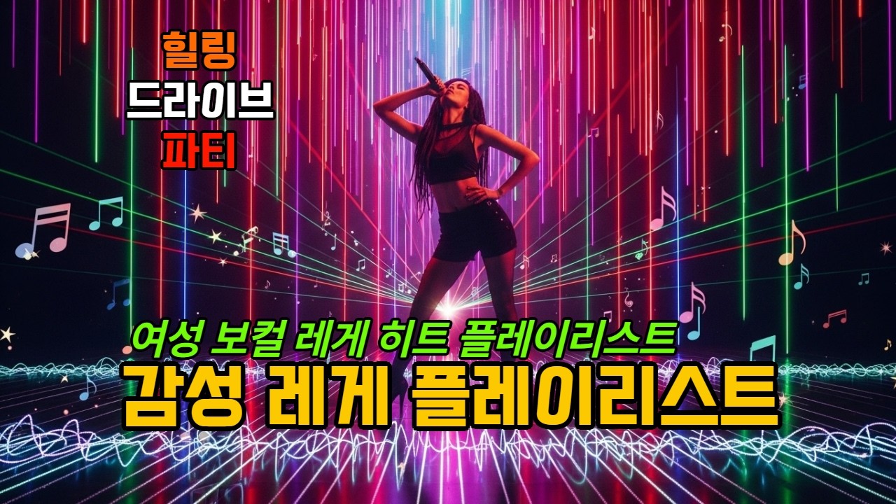 🔥 세계가 사랑한 레게 전설들의 감성을 담은 | 여성 보컬 레게 히트 플레이리스트 🌴 [1시간 연속재생]