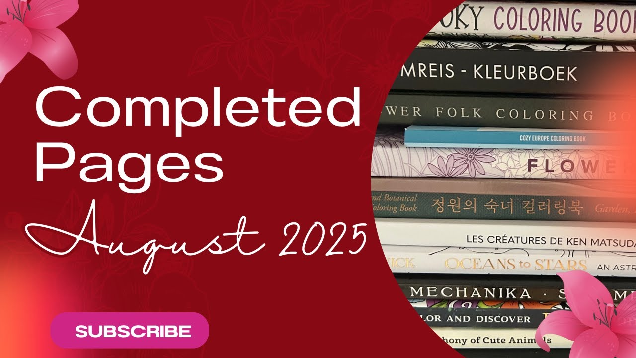 Completed Pages - August 2025