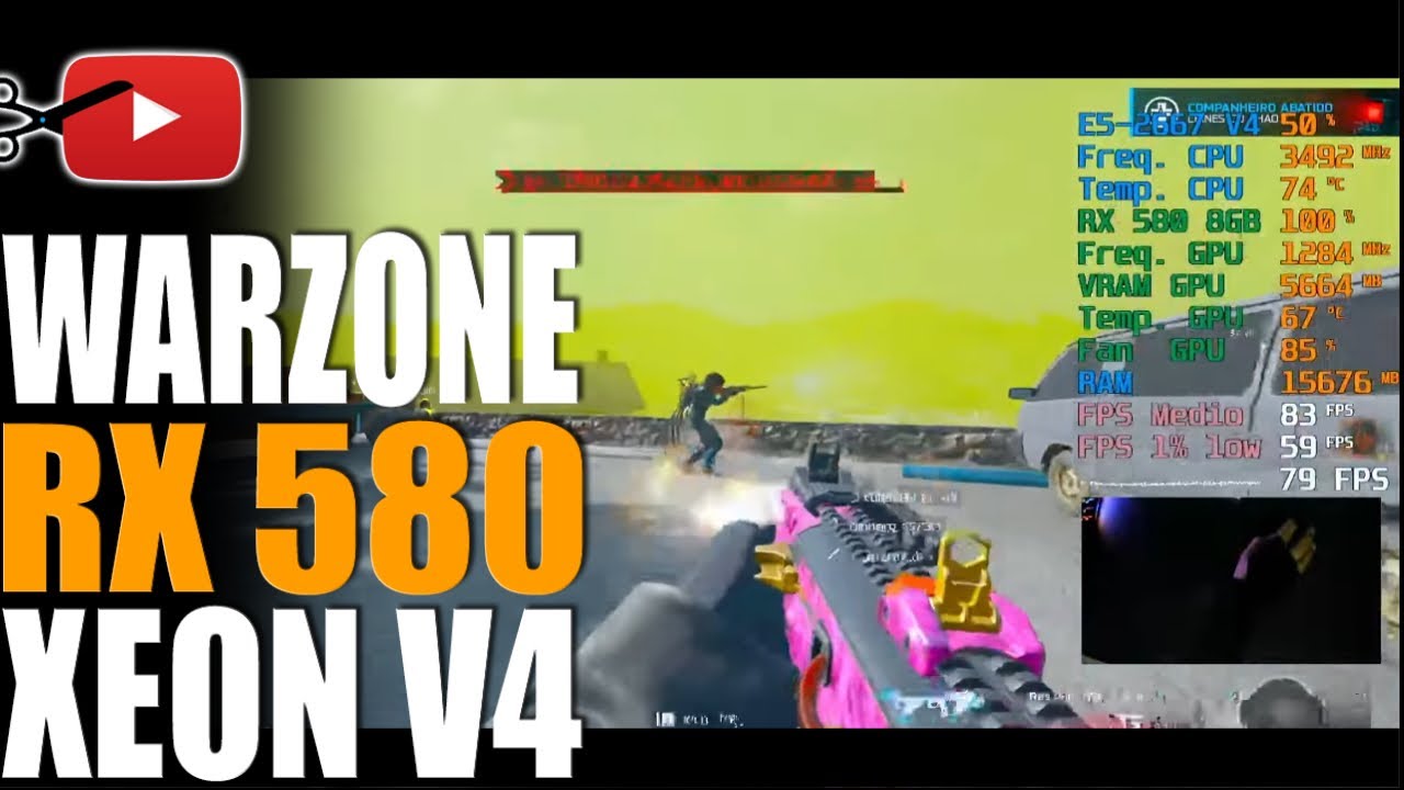 🔴 LIVE - WARZONE 5 | E5 2667 V4 + RX 580 8GB 2048 SP | MLLSE | XEON E5-2667 V4 | X99 | VERDANSK