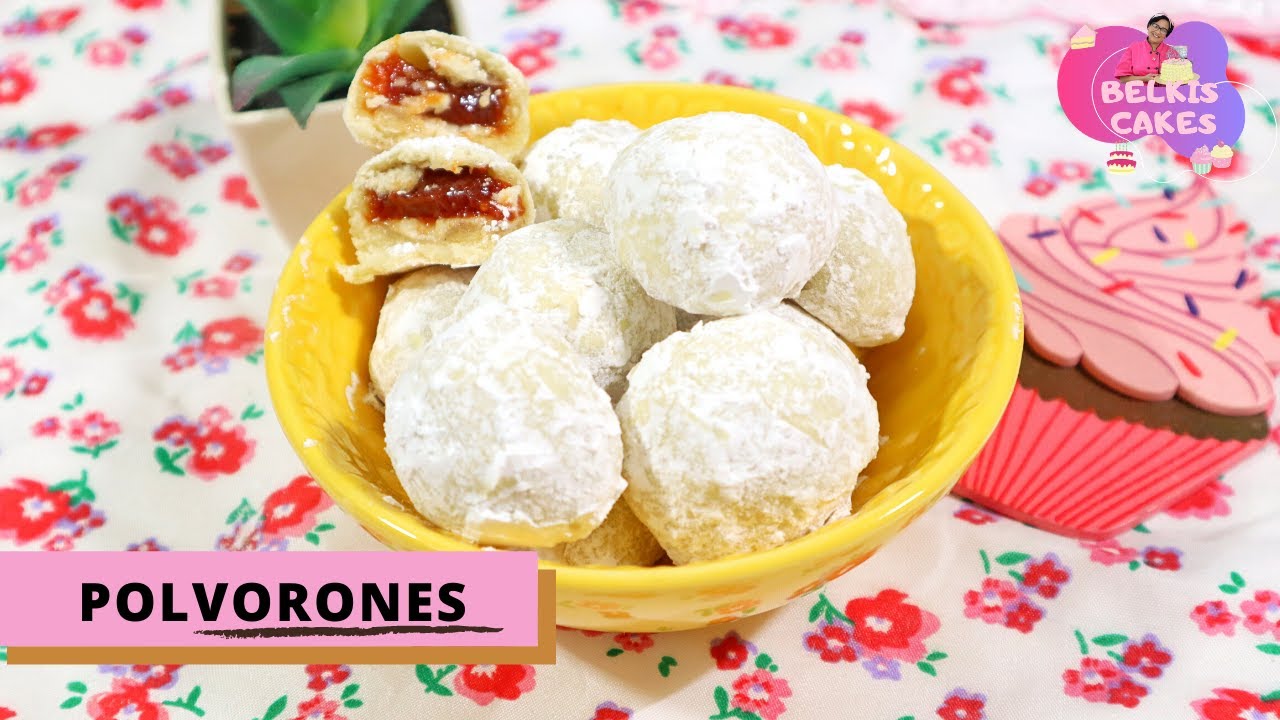 COMO HACER POLVORONES DE QUESO Y GUAYABA | Belkis Cakes